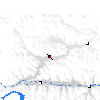 Nearby Forecast Locations - Lhasa - Mapa