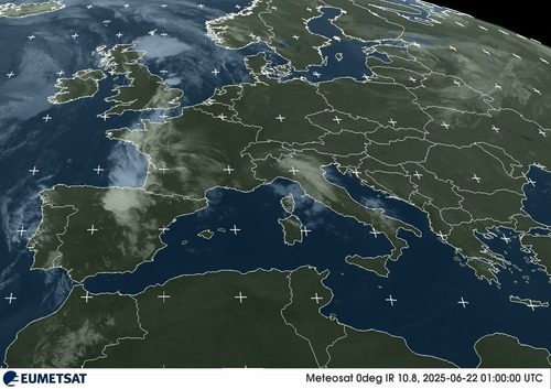 Imagen de satélite Hungría!