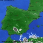 Imagenes de satelite de España